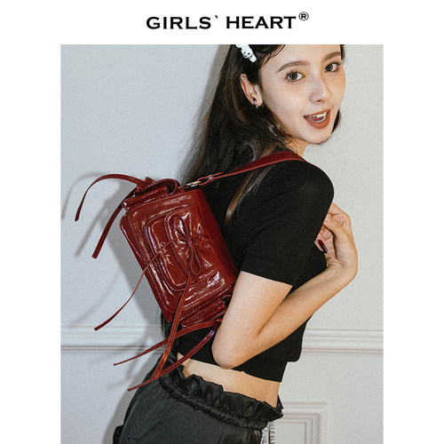 少女心球腋下包斜跨女包原创小众