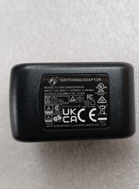 原装USB口福佳5V2a扫描抢充电头FJ -SW1260502000UN电源适配器