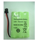 3.6V750MAH购买请对比 全新无绳电话电池 子母机电话机电池AAA