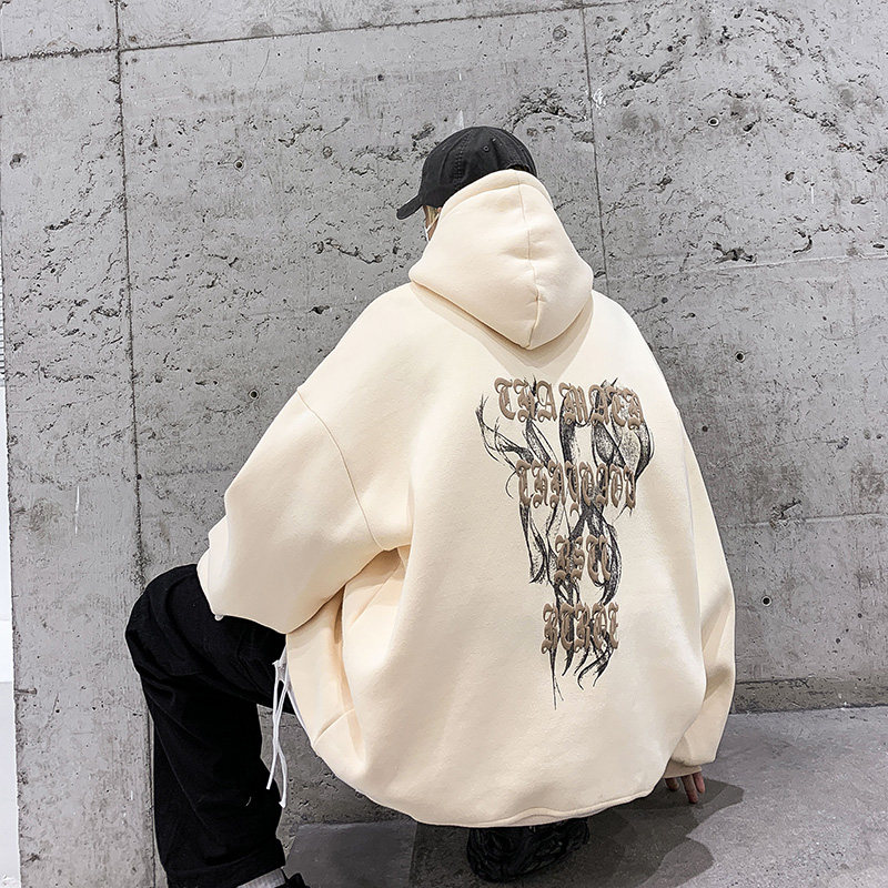 冬季男女新款加绒加厚连帽气泡印花潮流棉衣514-7MYL6005P65,男装棉衣,星座513