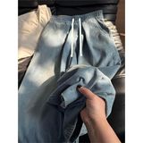 浅蓝色莱赛尔冰丝凉感牛仔裤男夏美式薄款垂感裤子513CK1503P38，男装牛仔裤，星座513