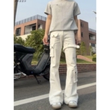 港风潮男夏季新款牛仔裤潮高街潮流痞帅长裤513CK1753P47，男装牛仔裤，星座513