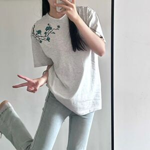新款短袖t恤男夏季韩版潮流简约半袖上衣513DT1698P28图片