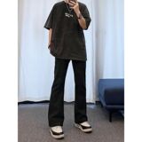 牛仔裤男款美式裤子潮牌潮流宽松百搭显瘦堆积感513CK1031P32，男装牛仔裤，星座513
