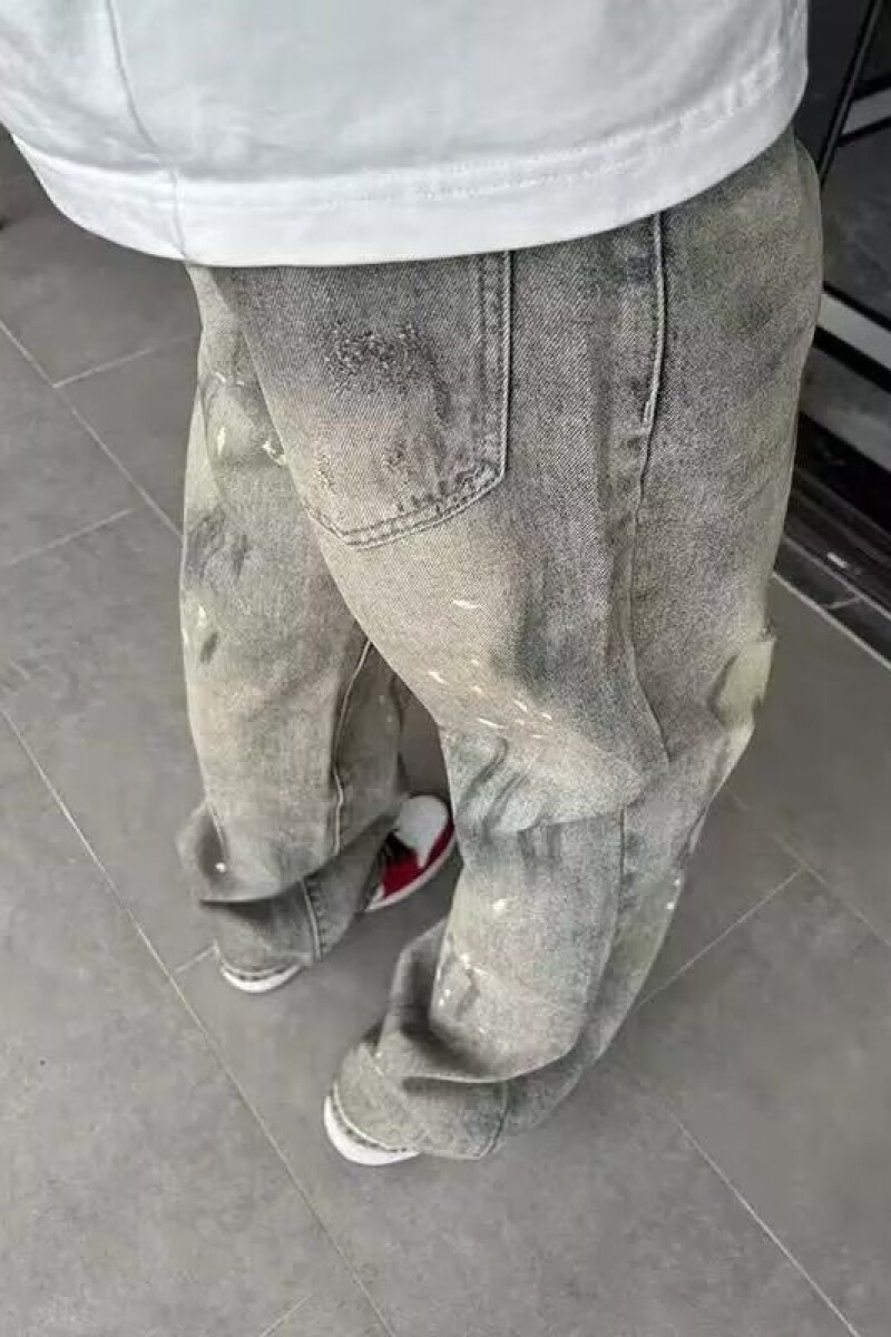 港风潮男夏季新款牛仔裤嘻哈潮高街潮流痞帅长裤513CK1750P42,男装牛仔裤,星座513
