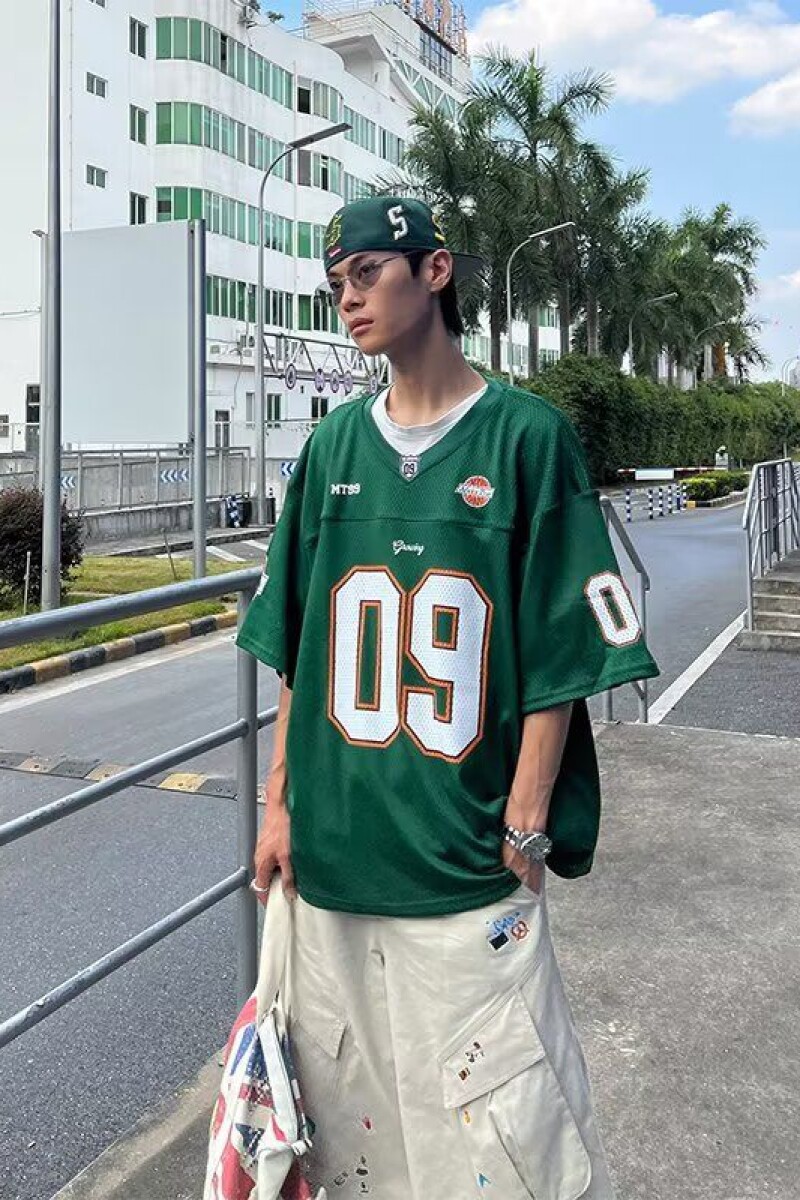 短袖t恤男潮牌夏季宽松五分袖新款简约印花上衣513DT1616P37,女装T恤,星座513