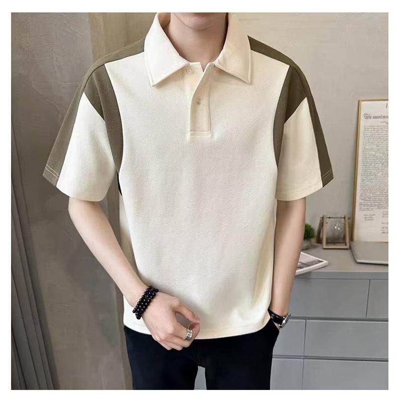 新款夏季POLO衫短袖简约潮流潮青春流行百搭513PL1123P32,男装Polo衫,星座513