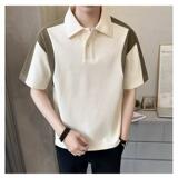 新款夏季POLO衫短袖简约潮流潮青春流行百搭513PL1123P32，男装Polo衫，星座513