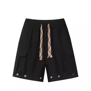 夏季新款美式短裤男潮牌薄款宽松运动休闲五分裤513DK1722P35图片