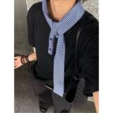 拼接领口短袖t恤男女夏重磅美式情侣半袖嘻哈513DX1152P40，男装T恤，星座513