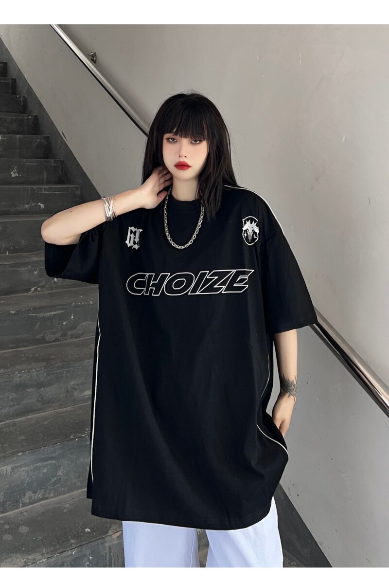 嘻哈休闲宽松男女夏季新款印花时尚百搭短袖T恤513DX504P35,男装T恤,星座513