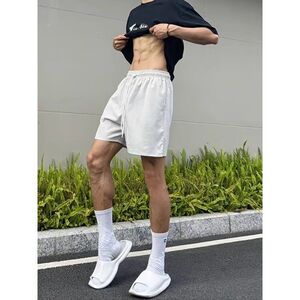 夏季新款美式短裤男潮牌薄款宽松休闲五分裤513DK1556P20图片