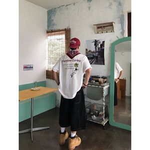 短袖高质量印花街头嘻哈帅气潮513DT1699P29图片