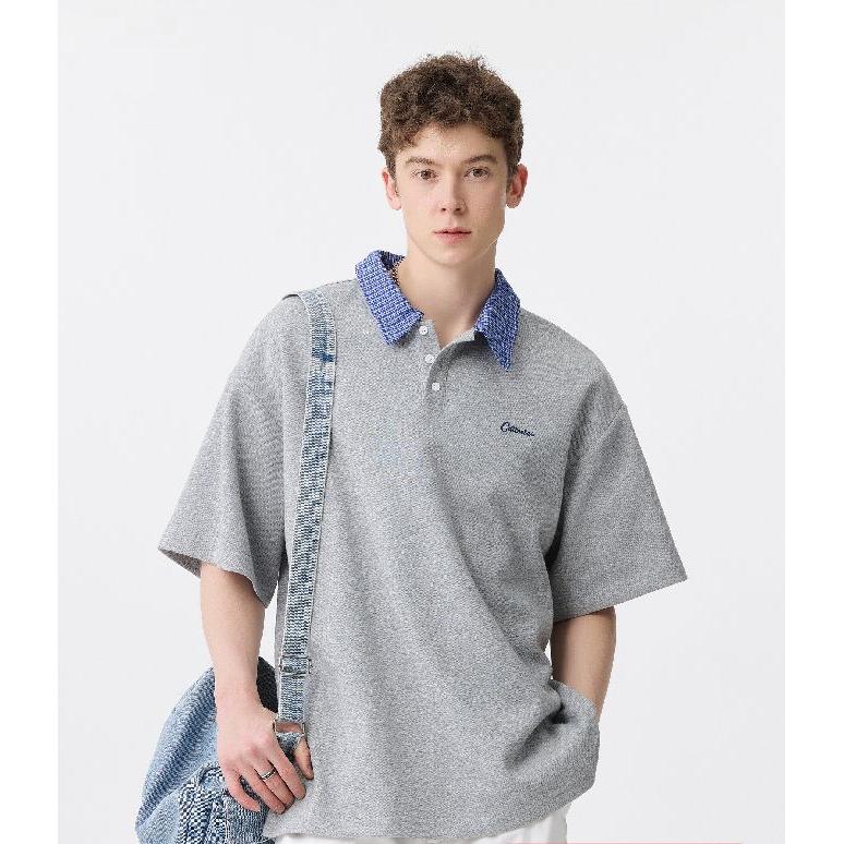 翻领短袖polo衫男潮牌夏季t恤韩版新款百搭上衣513PL1212P35，女装T恤，星座513