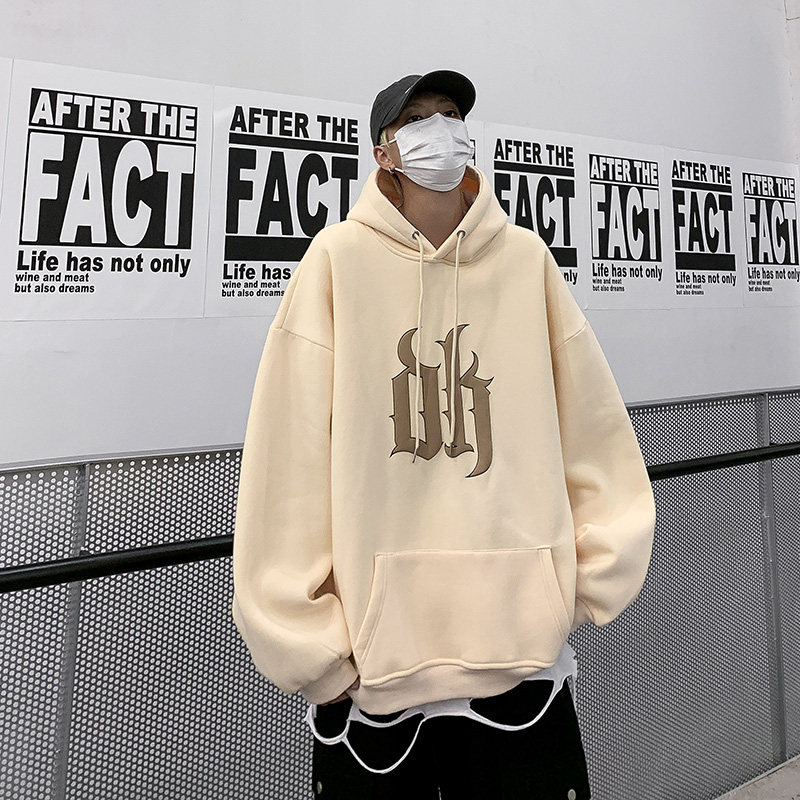 秋冬新款重磅加绒连帽发泡印花潮牌棉衣外套男514-7MYL6005P65,男装棉衣,星座513