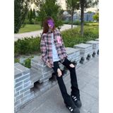 美式破洞弯刀牛仔裤男窄版修身显瘦直筒微喇裤513CK1036P33，男装牛仔裤，星座513