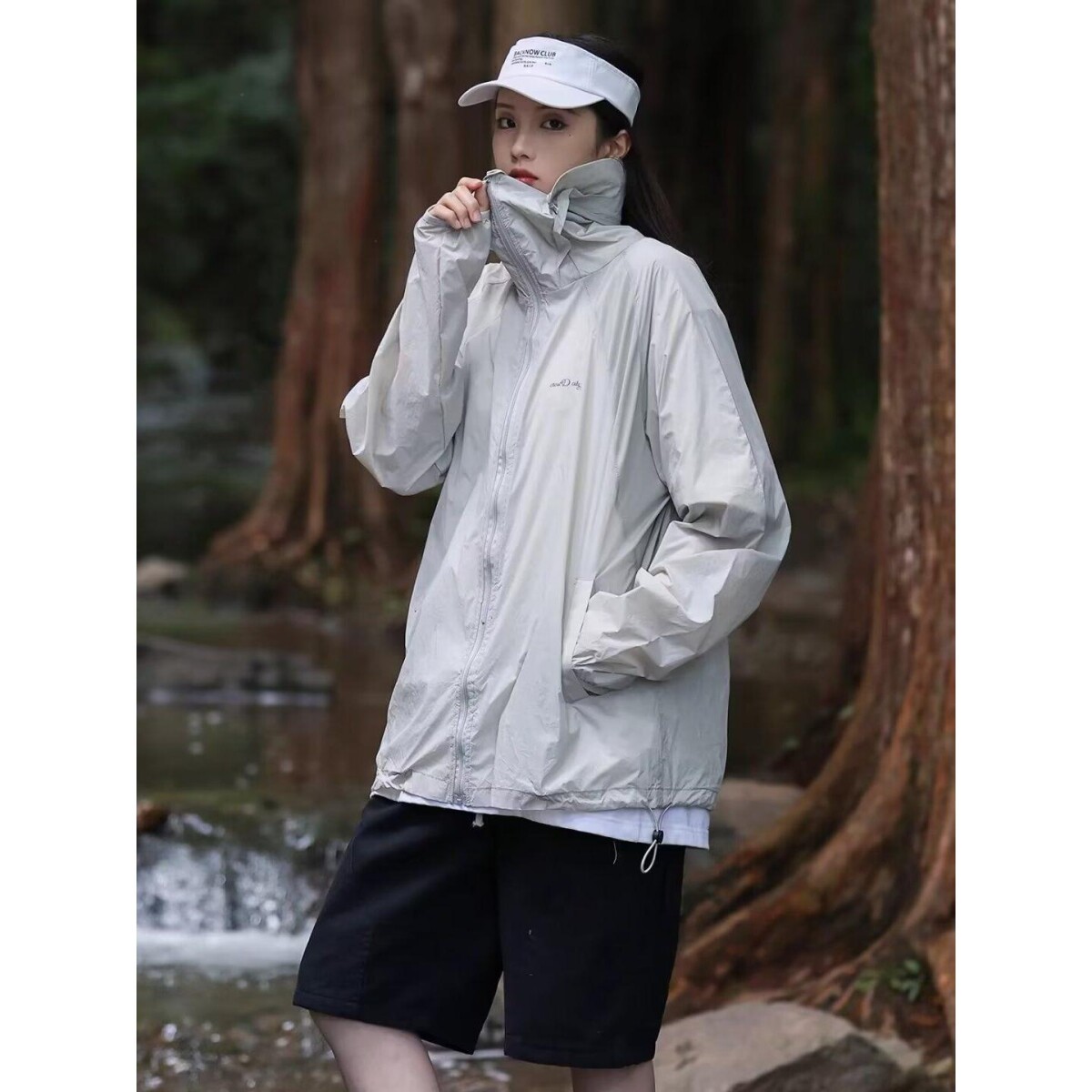 防晒衣男超薄透气夏季外套宽松帅气情侣夹克衫空调服513FS1128P38,男装防晒衣,星座513