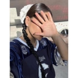 美式复古v领球衣男女T恤夏高街拼接网眼宽松短袖T恤513DX1369P35，男装T恤，星座513