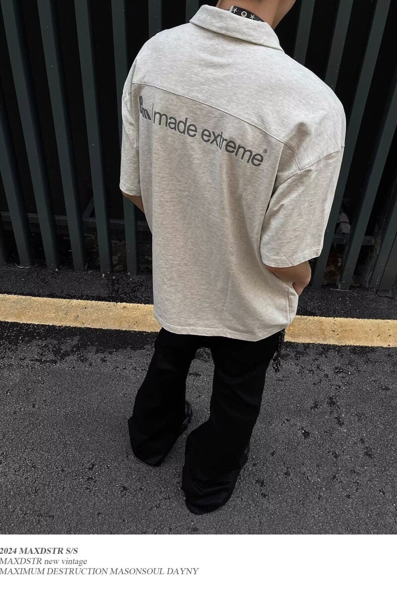 翻领短袖polo衫男夏季韩版潮流新款百搭体恤上衣513PL1393P36,男装Polo衫,星座513