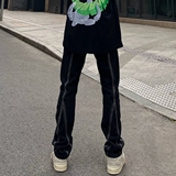 港风潮男夏季新款牛仔裤潮高街潮流痞帅长裤513CK1754P40，男装牛仔裤，星座513