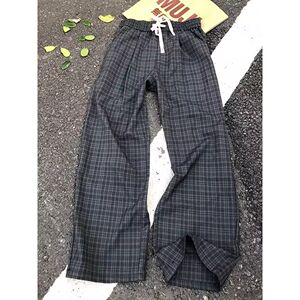 夏季薄款慵懒松弛感裤子直筒宽松垂感休闲裤513CK1570P34图片