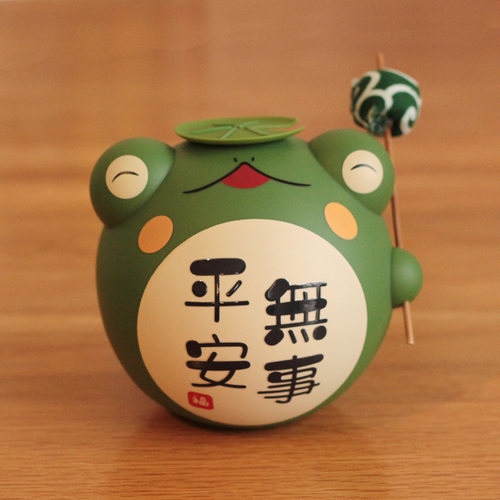 龙虎作摆件平安无事美好寓意青蛙