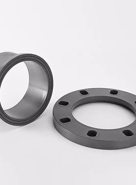 PVC平承法兰 225 250 280 315 355 400 450 500UPVC活套分体法兰