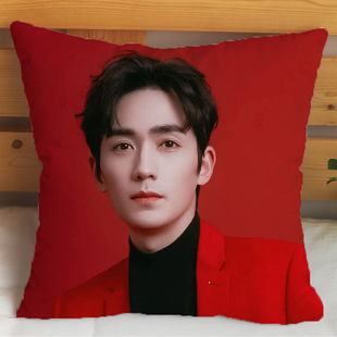 朱一龙周边抱枕吴邪重启之极海听雷电视剧居老师照片双面定制玩偶