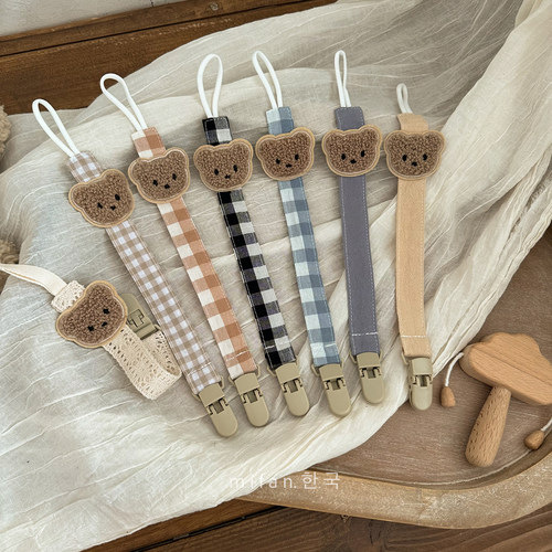 韩系婴儿安抚奶嘴挂绳防掉绳