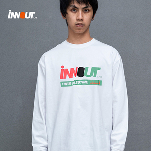 INNOUT和平速干长袖T恤户外吸湿打底衫训练运动长袖T恤男款速干衣