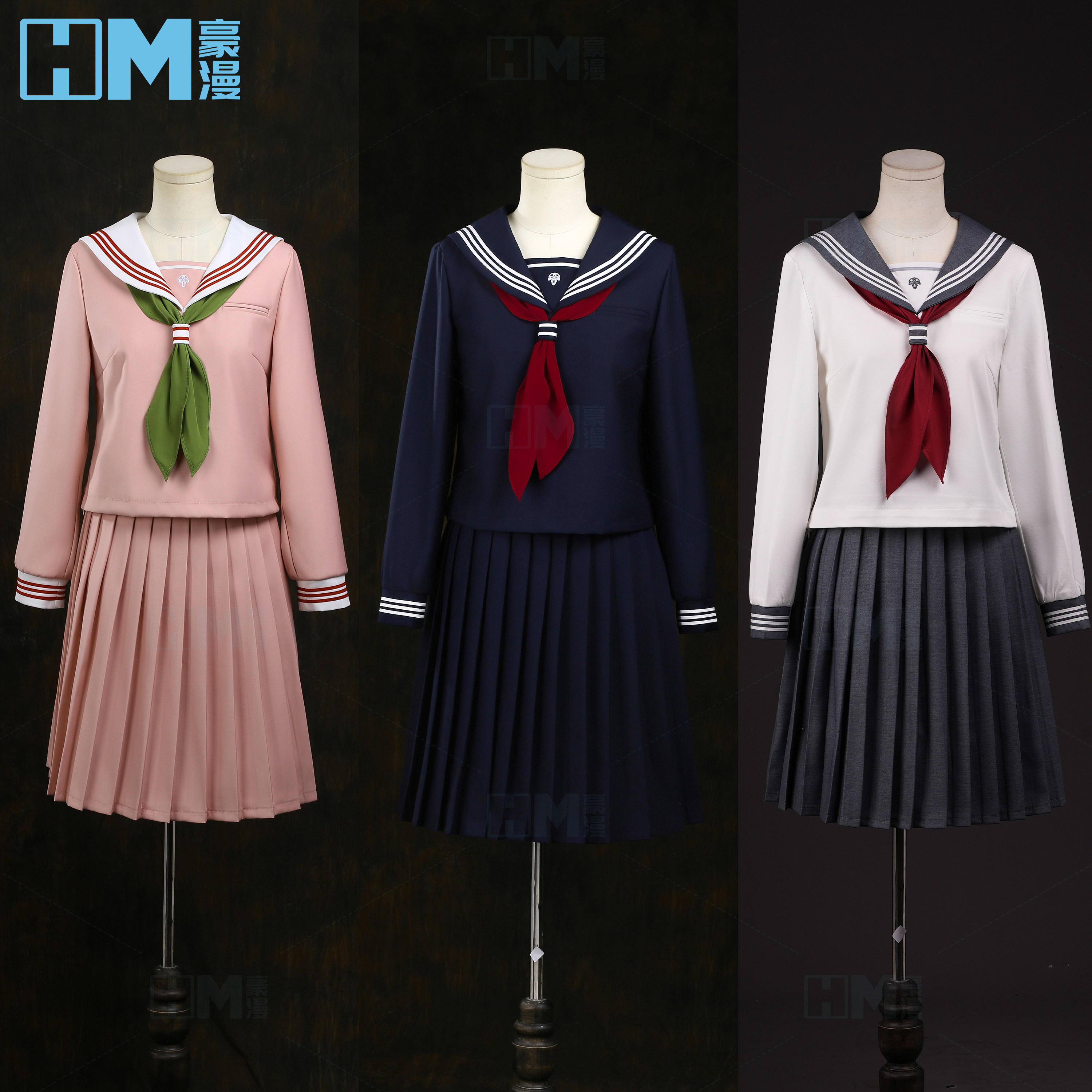 豪漫寂静岭f深水雏子同款jk制服戎之丘中学校服同款水手服TR面料