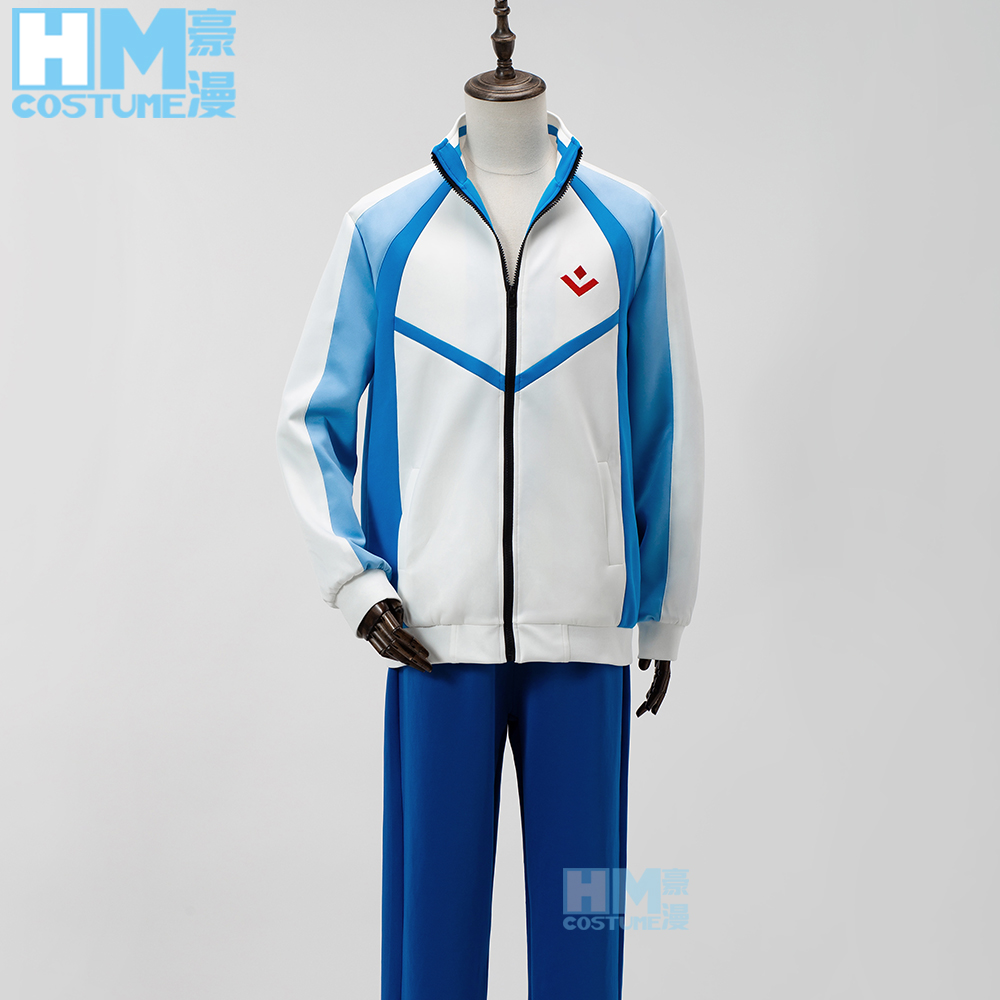 豪漫 男子游泳部Free cos 岩鸢运动服七濑遥cos服 全刺绣可日常