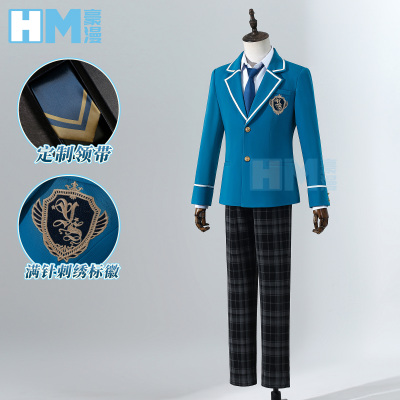 豪漫偶像梦幻祭cos梦之咲cos服校服常服面料有口袋cosplay男二次