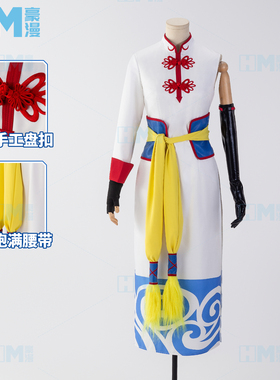 豪漫银魂永远的万事屋神乐cos服五年后神乐cos服动漫旗袍女装