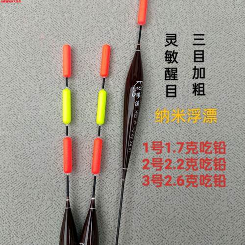 心梦渔醒目加粗尾浮漂浅水野钓