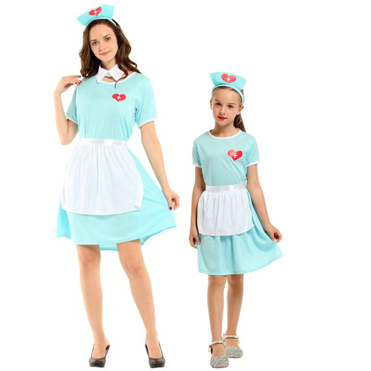 儿童表演兽医服装成人亲子服饰cosplay职业医生护士角色扮演衣服