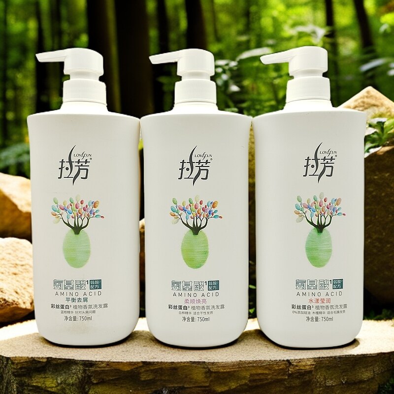 拉芳植物氨基酸洗发水彩丝蛋白