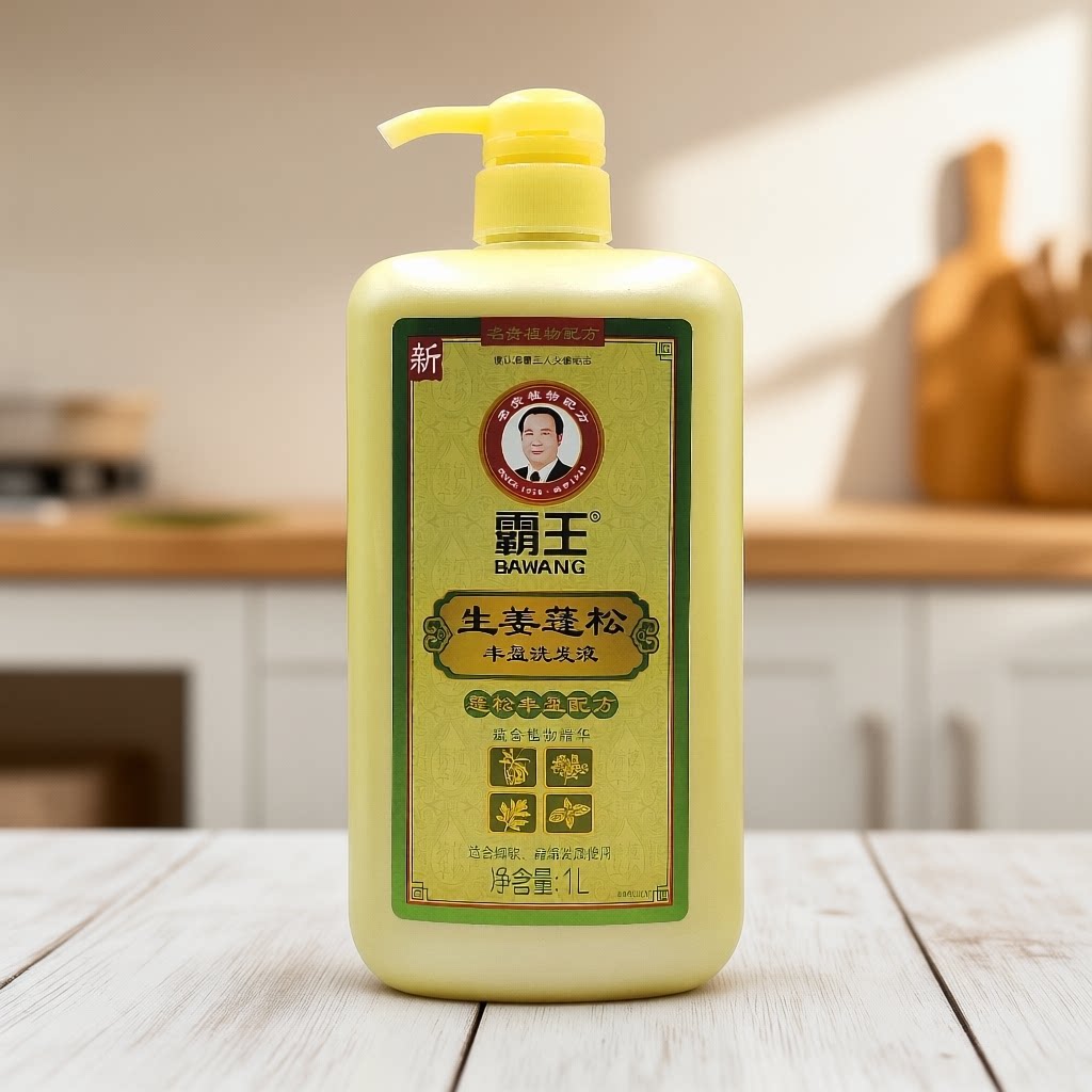 霸王生姜蓬松丰盈顺滑洗发水