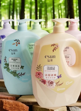 安安国际大瓶家用留香沐浴露2kg