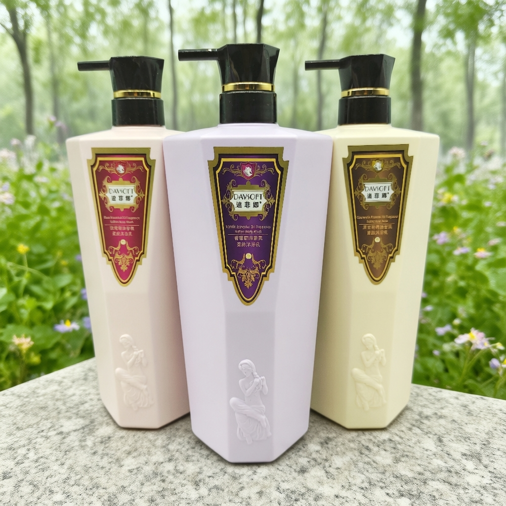 迪菲娜沐浴露洋甘菊香草精油滋养修护沐浴乳液留香滋润舒缓嫩肤