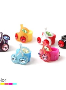 C918韩国进口头饰AngelRena小樱桃儿童发扣发夹