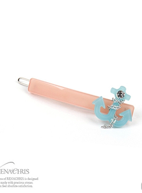 AngelRena韩国进口饰品头饰迷你船锚发夹边夹C637