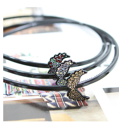 韩国进口头饰镶钻发箍