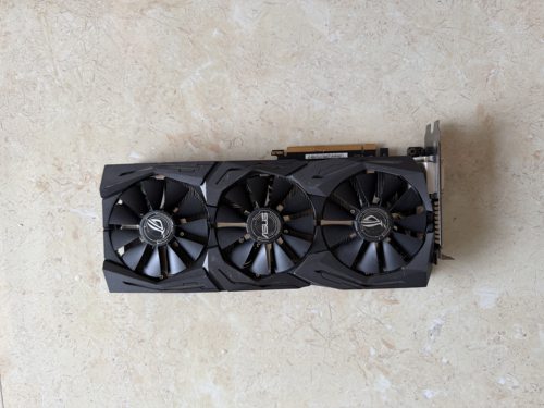 拆机华硕ROG STRIX GTX1080 8G猛禽显卡 吃鸡游戏畅玩 DP HDMI