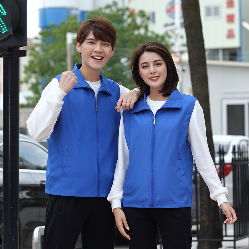 秋冬桃皮绒广告衫工作服定制logo