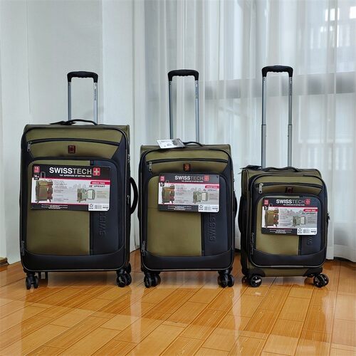 军刀20寸牛津布登机箱24寸帆布拉杆箱28寸托运行李箱万向轮海关锁