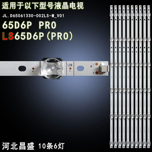 适用长虹65D6PPROLS65D6P灯条