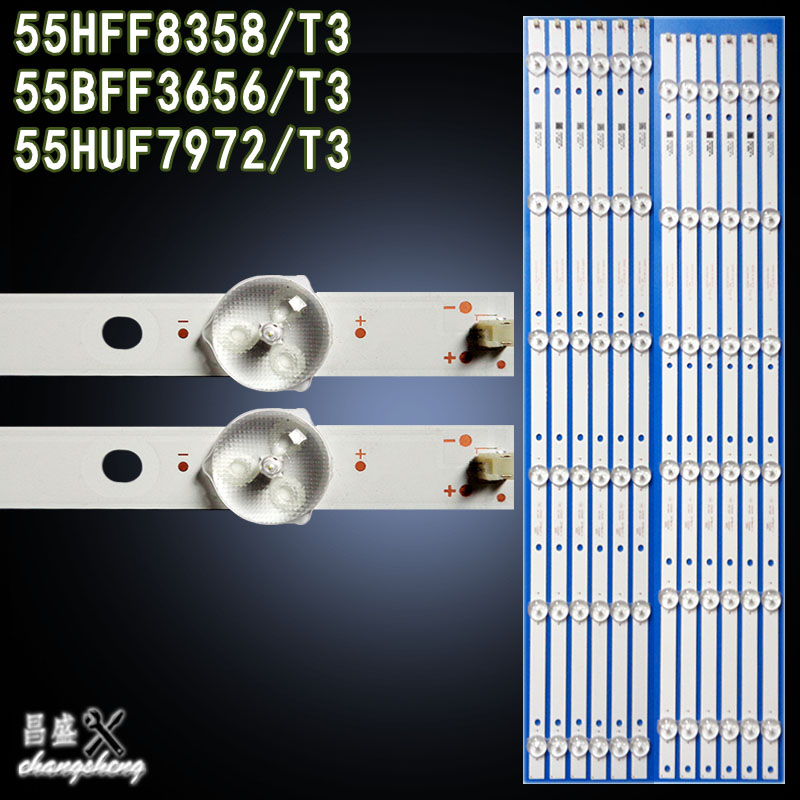 适用于 飞利浦55HFF8358/T3 55BFF3656/T3 55HUF7972/T3灯条 全新