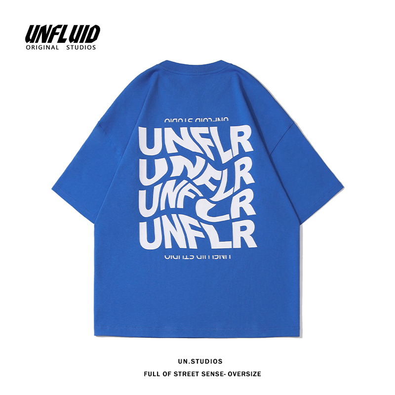 Summer printed short sleeve summer loose trend casual versatile 5-sleeve