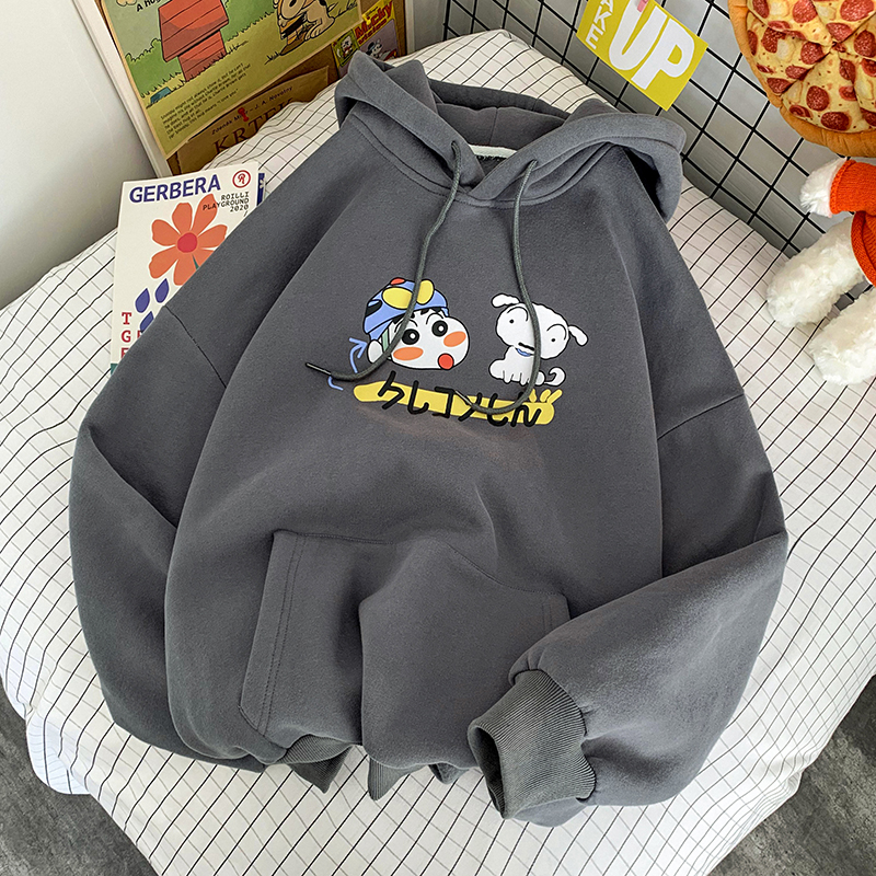 Lovely print Hooded Sweater Komatsu Hara Sufeng Japanese fashion jacket